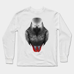 african grey parrot gear Long Sleeve T-Shirt